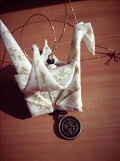 The crane my ex-roommate gave me before she moved out :(( We were so close :(: by ciel, Views[187]