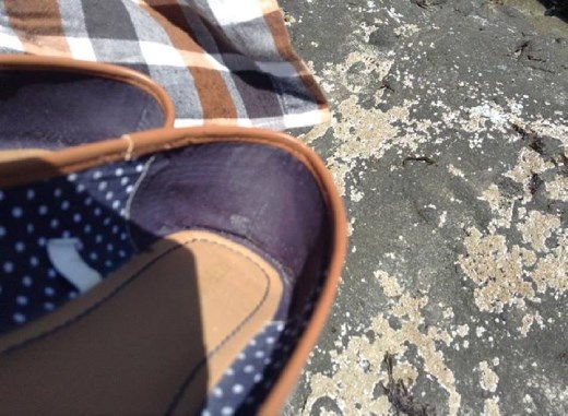 A good pair of shoes can carry you places. 