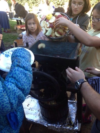 I love the homemade apple cider! You got to see how things work ;)