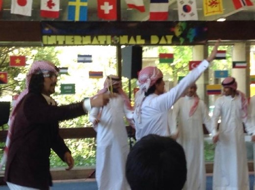 We also have international days when international students perform.