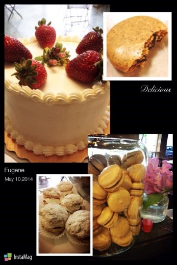 Macarons, strawberry.... oh man...