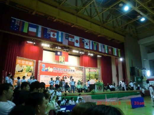 I did international Taichi translation before. It was interesting to go see international Taichi competitions.