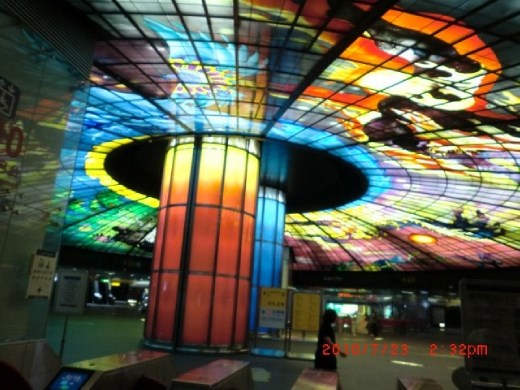Kaosiung Formosa Boulevard station. Breath taking.