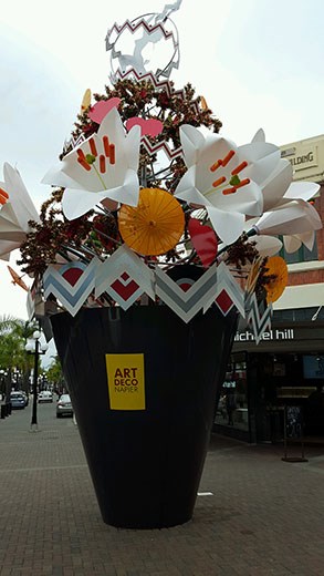 a bouquet from Napier!