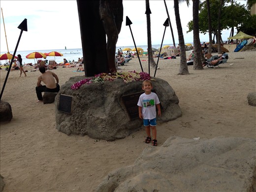 Famous Waikiki Beach 