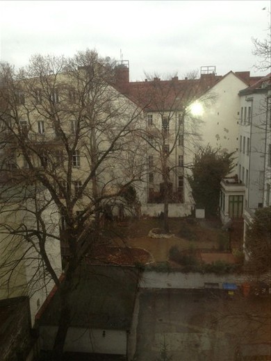 View from our apartment window