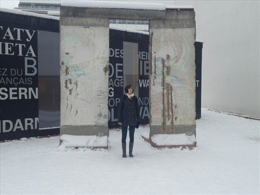 At the wall museum-y thing