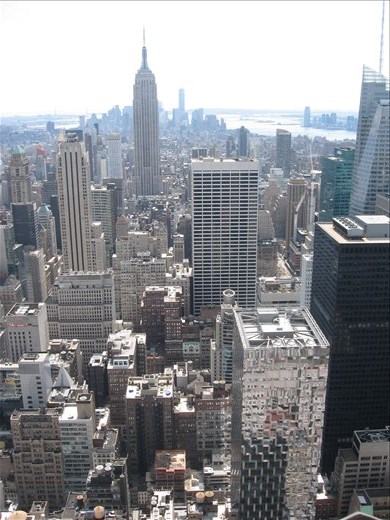 View From Rockefeller Centre