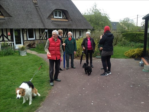 Michel and Genevieve's home, Normandie