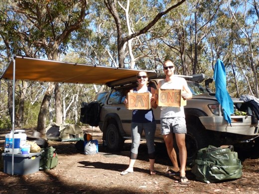 DAY ONE (Dec 1st 2016) - Survived the night at Belanglo State Forest