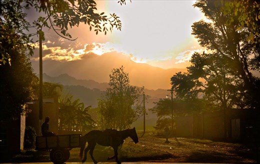 I wake up to this everyday when I'm in Argentina. View from my Abuela's house