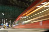 At the Berlin station, the day we left for Copenhagen. It was almost midnight and we were waiting for the night train to arrive.: by claradrp, Views[300]