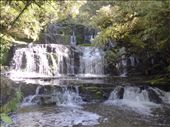 Pounawea waterfall, Catlins: by clare-tamea, Views[240]