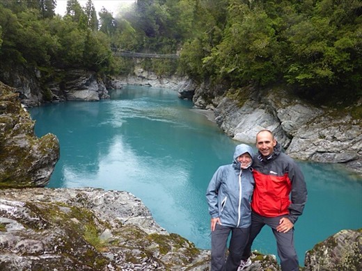 Hokatita Gorge (turquoise waters)