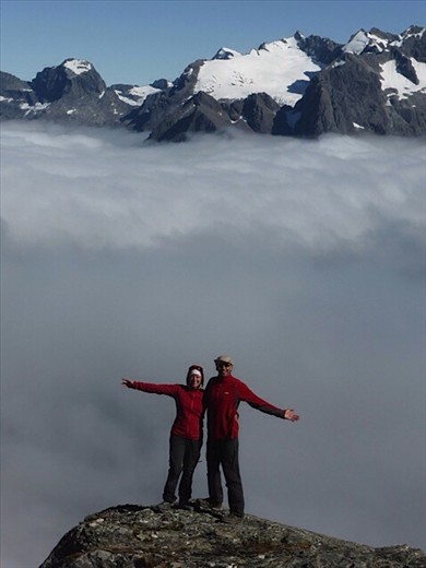 Routeburn Track, view from Conical Hill