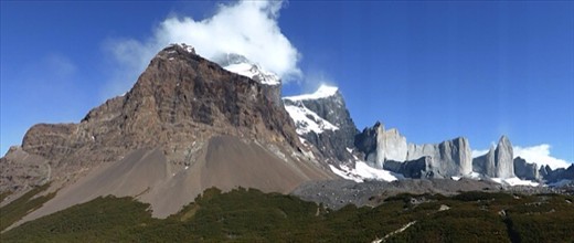 Immense mountains, Torres del Paine