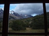 Beat that for a view from a window! Refugio Torres Central: by clare-tamea, Views[368]