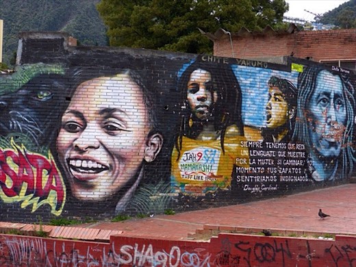 Bogota street art