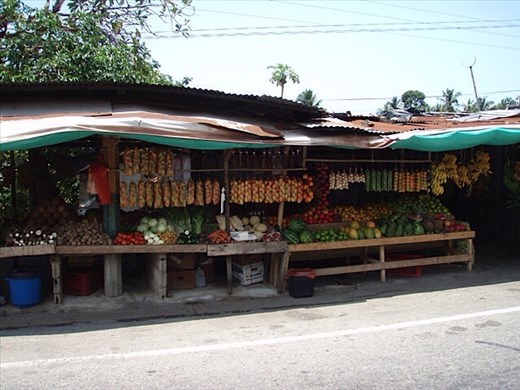 Fruit and veg stall