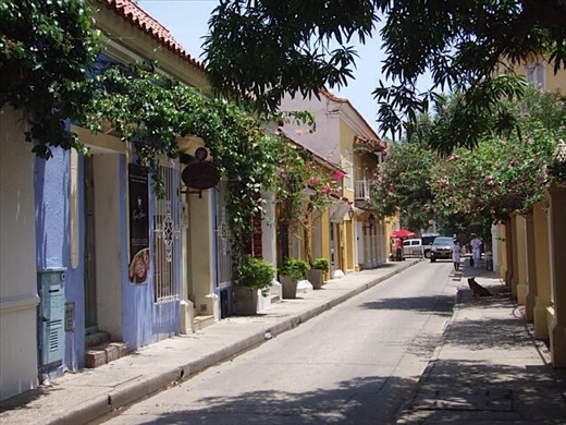 Cartagena typical street