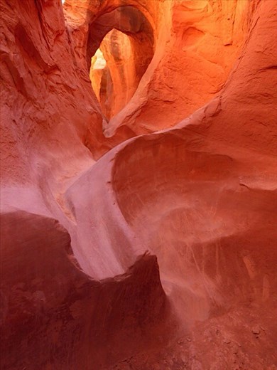 Slot canyon, Escalante