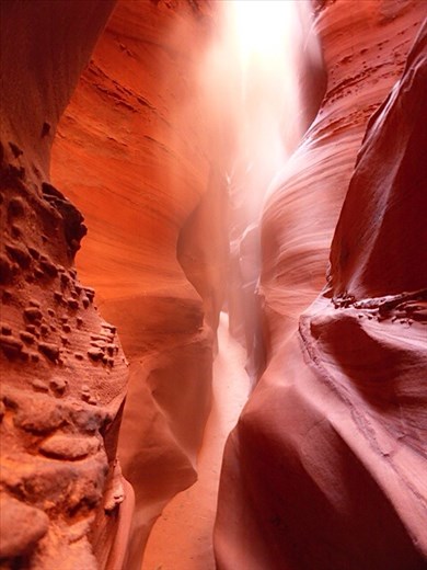 Beautiful canyon light