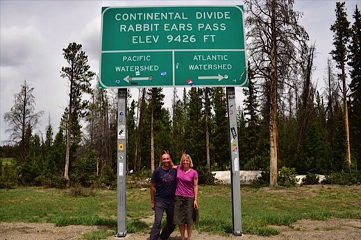 Rabbit ears at the Rabbit Ears Pass!