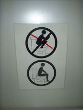 Funny toilet sign: by clare-tamea, Views[355]