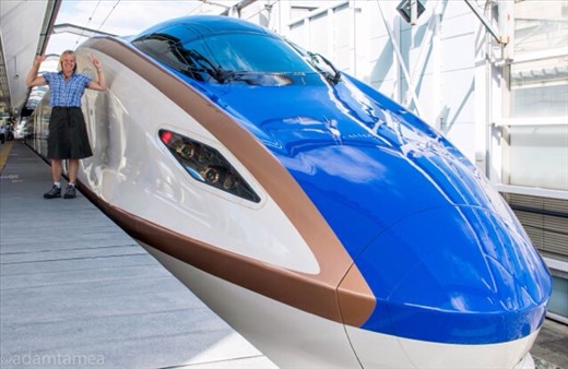 Bullet train beauty!
