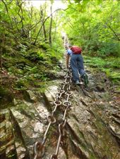 Mt Ishizuchi cliff chains: by clare-tamea, Views[343]
