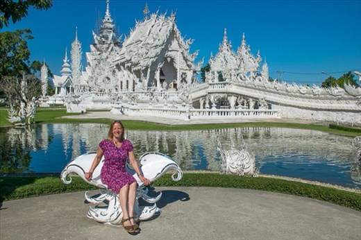 White temple, Chaing Rai
The most intricate temple ever!