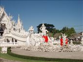Buddhist monks create a splash of colour at the White Temple: by clare-tamea, Views[253]