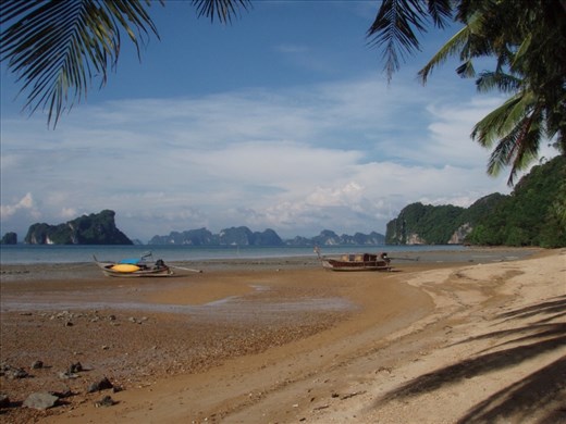 Amazing scenery from beach, Ko Yao Noi