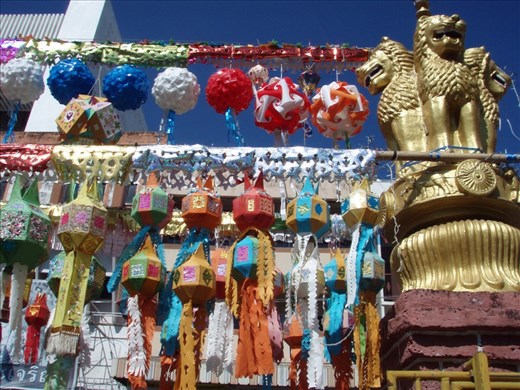 Temple decorations