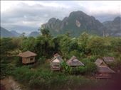 Viang Vieng - the view from our place: by clare-tamea, Views[201]