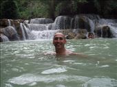 Swimming at Kuang Si waterfalls: by clare-tamea, Views[224]