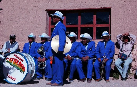 Benito Ayavire Mamani is the leader of the band 