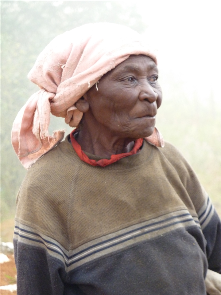 This one hundred and four year old woman proudly recites her ABC's in Creole.