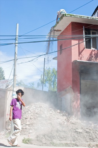 ...due to the road expansion not only has it broken peoples homes and hearts but has te left the city Polluted dirty and extremely dusty