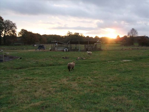 Magic sunset in Terra Chá