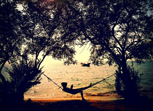 Daydreaming on Rabbit Island, Cambodia