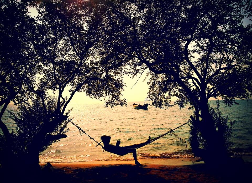 Daydreaming on Rabbit Island, Cambodia