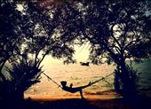 Daydreaming on Rabbit Island, Cambodia: by cloudforestbryony, Views[233]