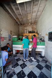 Havana, Cuba. The only food staple available in this grocery store is eggs. While a major source of protein for the lower class, the eggs come in quotas too, although one could buy as many as they wish from unsubsidised stores at a far higher price.: by cmijea, Views[1557]