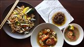 Final products using tom yum paste: pad thai, tom yum and tom ka gai: by cmvillaverde, Views[577]