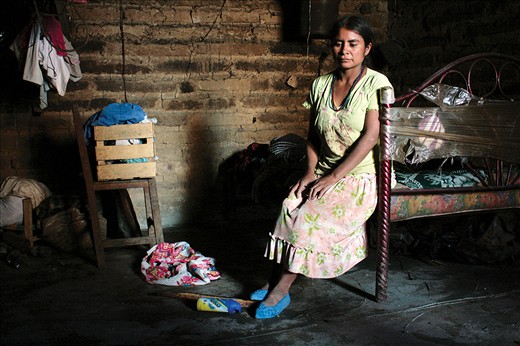 Drunk neighbors 

This woman was beaten by a neighbor because she refuse to go to the store and buy him beer.

Males get drunk every afternoon, which make the county roads very dangerous. 