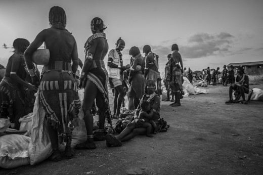 Turmi, Omo Valley, Ethiopia. Women are the majority here.