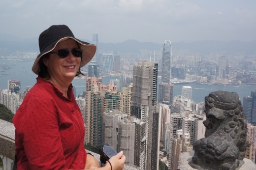 Sue in Hong Kong