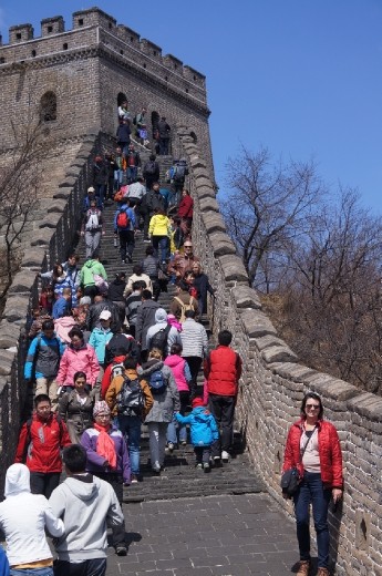 Sue at Great Wall