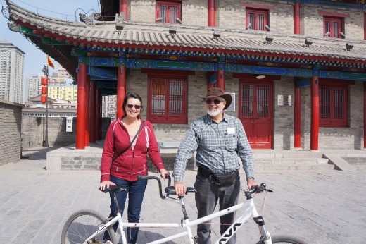 Xi'an cyclists